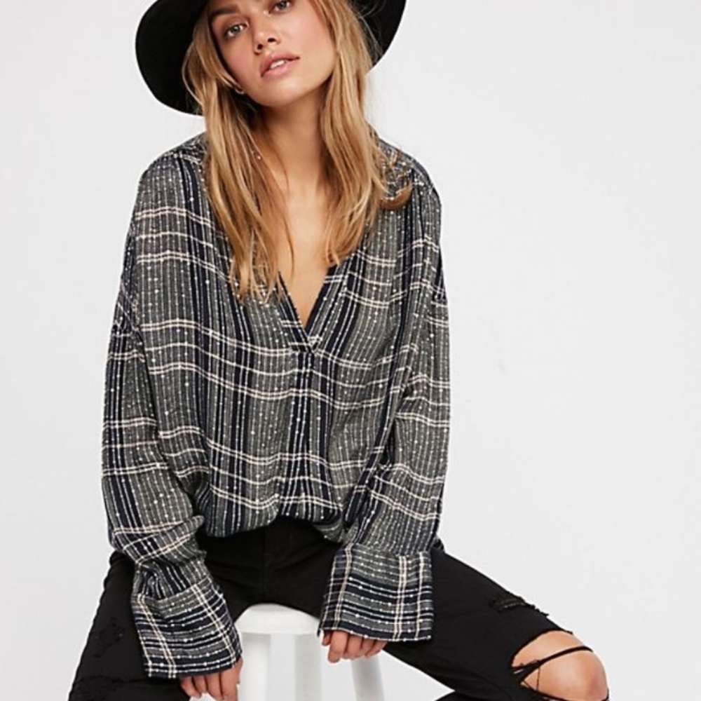 Free people fearless love shirt